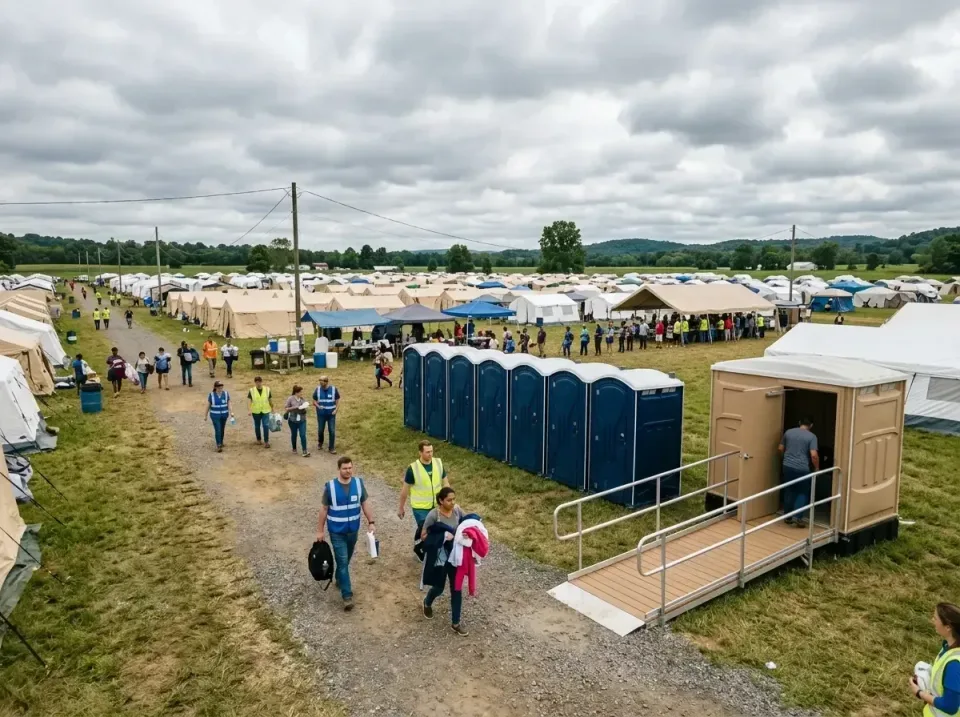 disaster-relief-camp-restrooms-010 — frequently asked questions, Dumpster & Portable Bathrooms Rental in Winston, OR
